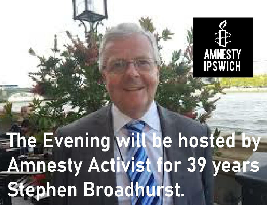 Amnesty Activist Stephen Broadhurst